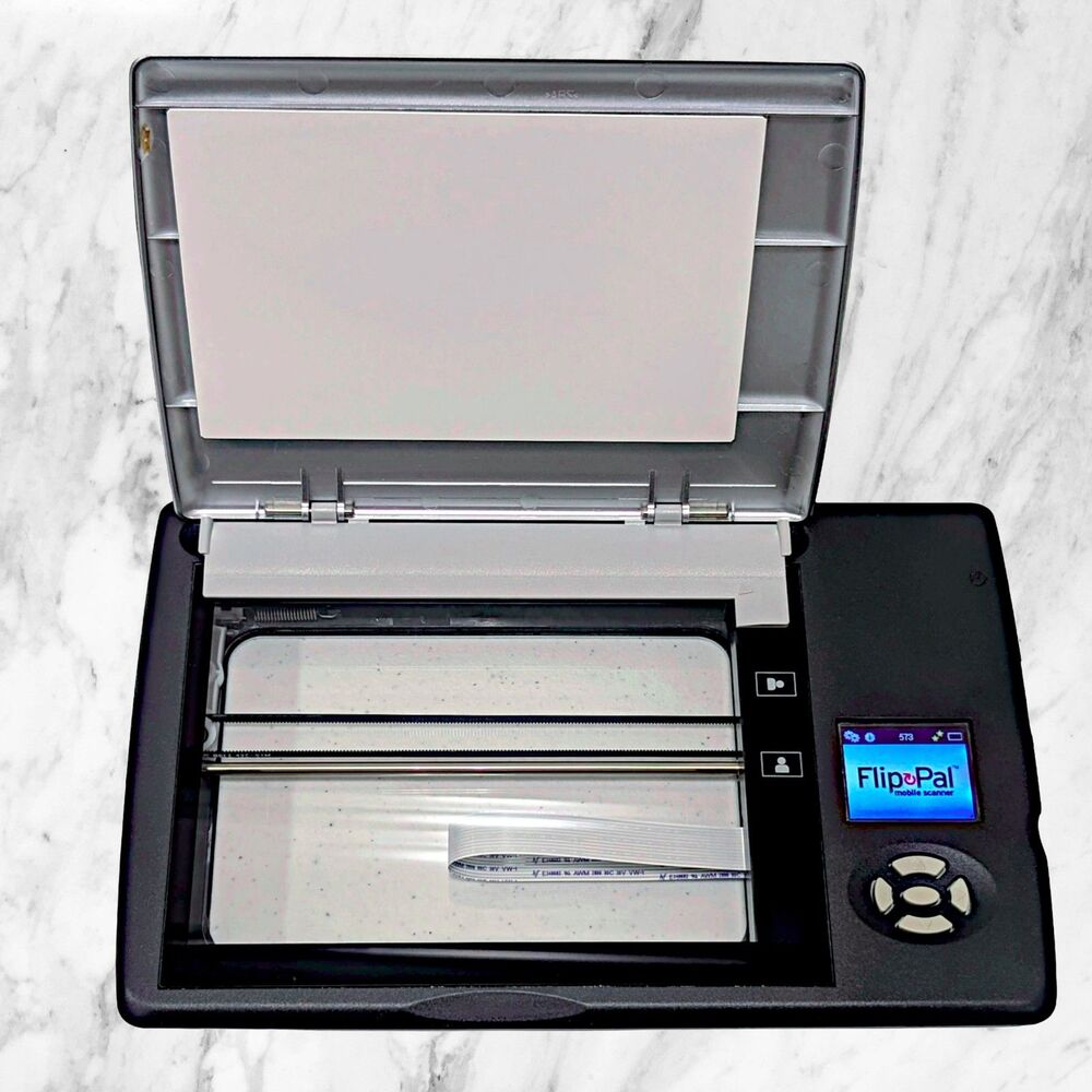 Flip-Pal 100C Portable Cordless Scanner with Memory Card - Clean